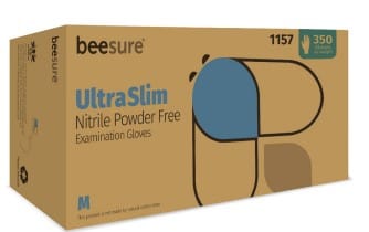  BeeSure UltraSlim Nitrile Exam Gloves