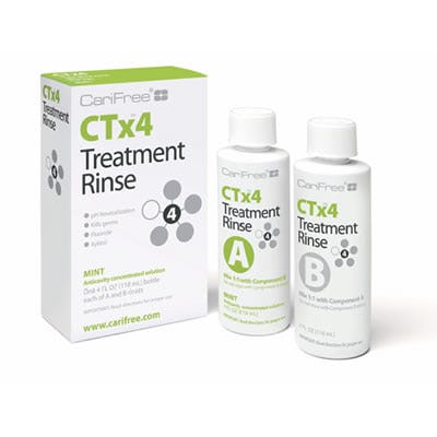 Carifree CTx4 Treatment Rinse, Mint Ingredients and Reviews