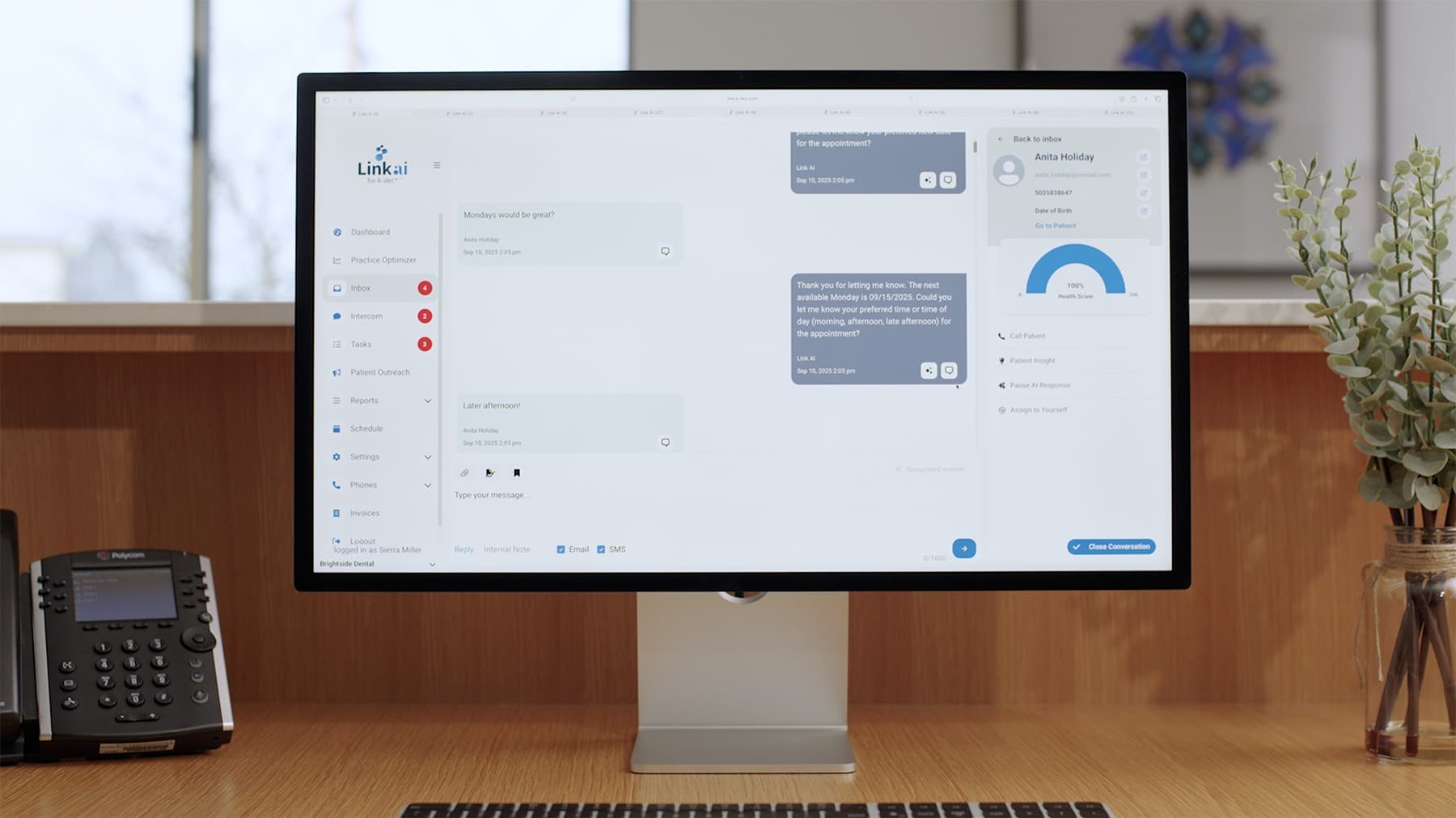 Newsfeed Thumbnail: Link-AI-dashboard-Consolidated-Communications-Inbox.jpeg